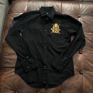 Ralph Lauren Sport Button Down with crest detail